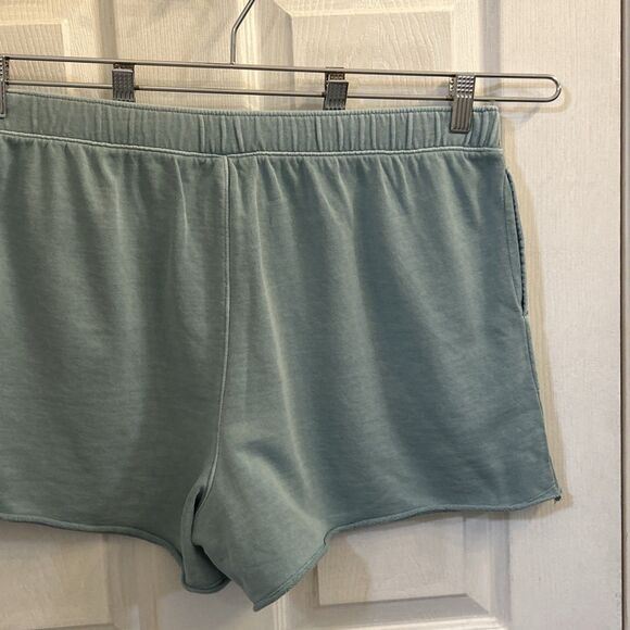 NWT Universal Thread Womens Aqua Blue Sweat Shorts Size Large Drawstring Pockets - Picture 14 of 16